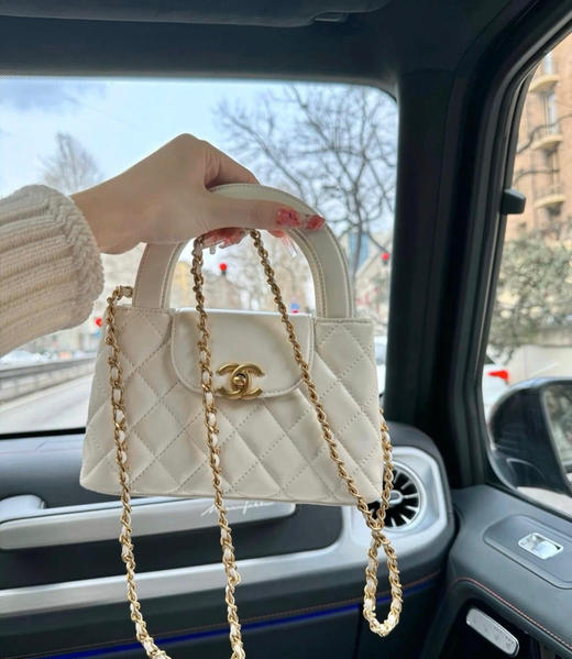 𝟐𝟓𝐜 𝐤𝐞𝐥𝐥𝐲 包-白色 商品图0