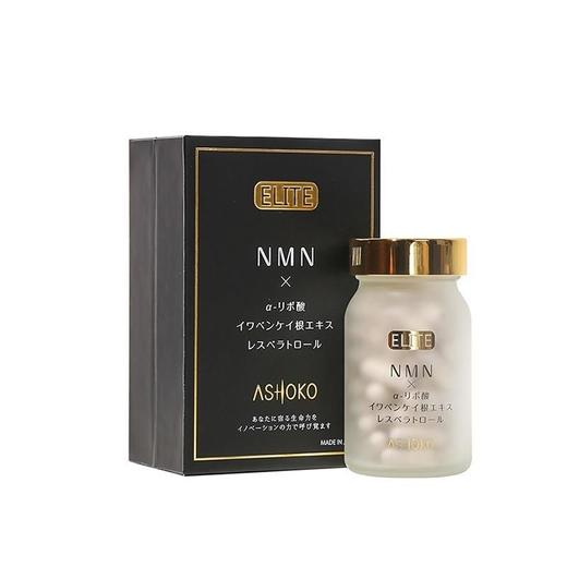 【黑金第2代】ashoko爱晞珂日本NMN18000黑金时光肠溶胶囊nad+ 商品图4
