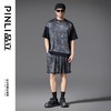 PINLI品立2025春夏新款男士宽松休闲直筒短裤沙滩裤潮B252117016 商品缩略图1