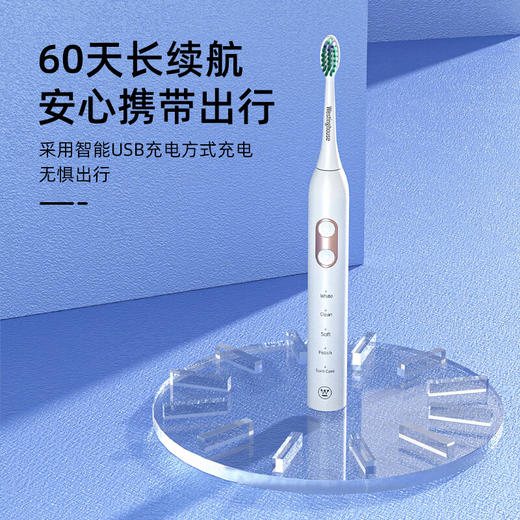 西屋（Westinghouse）智能声波电动牙刷_WT-0503 商品图3