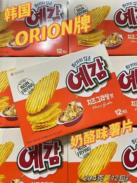 ORION 薯片（奶酪味）204g   8801117282707