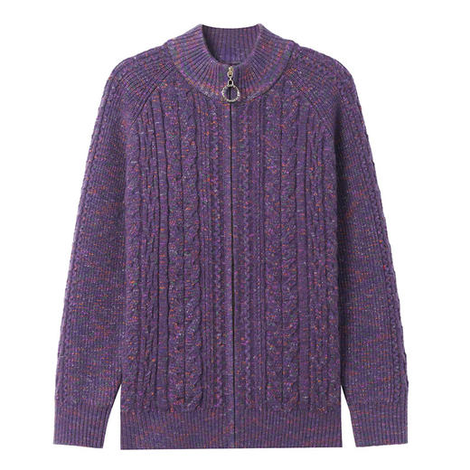 CC-101-88233春秋新款短款针织开衫简约设计感百搭女士外套上衣 商品图4