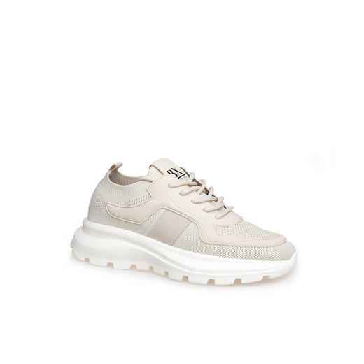 豪麟名鞋奥莱迪嘉男鞋休闲鞋织物DJWTO51MX206杏色  原价1660元 商品图0