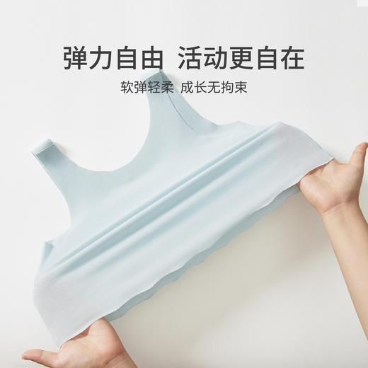 老米优品🎈 棵初 《儿童发育期内衣少女文胸》女童学生轻薄0感无痕背心 商品图3