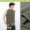 「棉的美学」美式复古水洗做旧背心2025新款运动吸汗无袖短袖背心 商品缩略图3