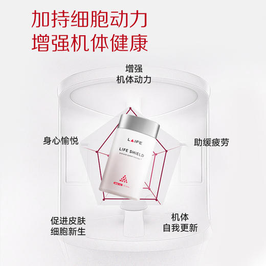 乐梵LAIFE乐返盾小红盾抗NAD+氧化炎氧nr双抗焕活线粒体内服调理 商品图2