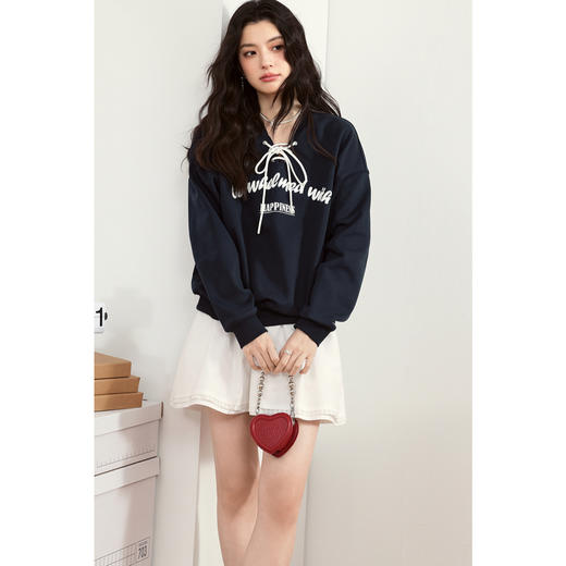 【严选】诗凡黎A字蕾丝花边蓬蓬裙2025年春新款甜美俏皮时尚百搭显瘦短裙7G2240141 商品图4