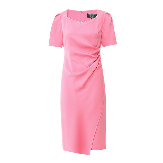 EITIE爱特爱夏季新款优雅气质收腰显瘦礼服连衣裙7777412 商品图10