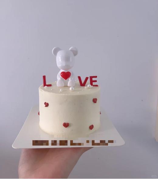 爱心小熊蛋糕 商品图0