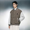 GXG男装 拼色双面呢格纹保暖棒球服夹克外套 冬季热卖夹克 商品缩略图2