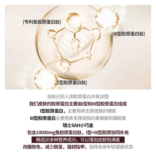 瑞士swiss alp health巧克力鱼胶原蛋白肽20袋 商品图2