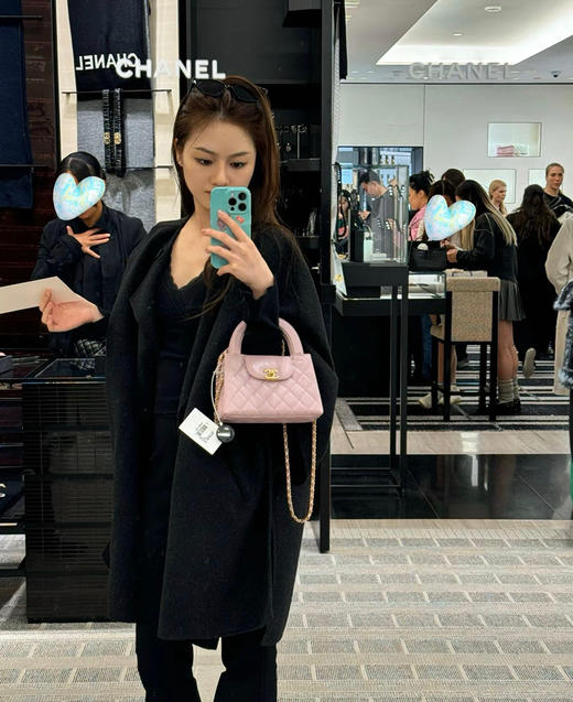 𝟐𝟓𝐜 𝐤𝐞𝐥𝐥𝐲 包-樱花粉 商品图0