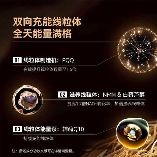 LAIFE乐悦泰时光胶囊乐梵美国进口NM18000增强型NAD+前体线粒体 商品图2