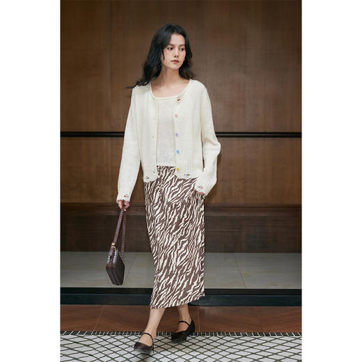 HeyDress彩虹扣针织两件套 商品图2