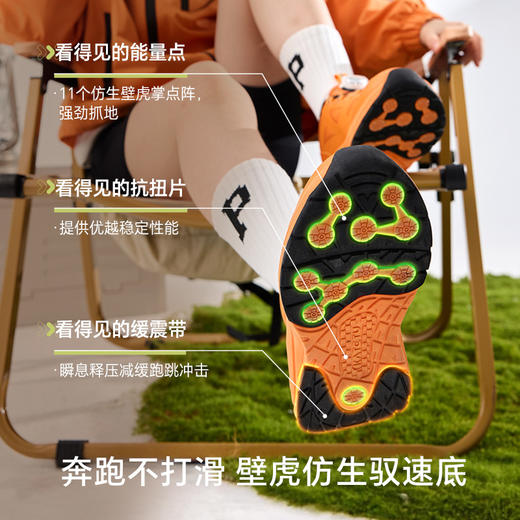 卡特兔童鞋儿童运动鞋2025旋钮鞋防滑透气儿童篮球鞋跑步鞋 商品图2