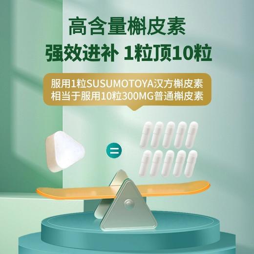 【3送1】汉方槲皮素日本进口高端正品保健品养肺护肺调理肺健康 商品图4