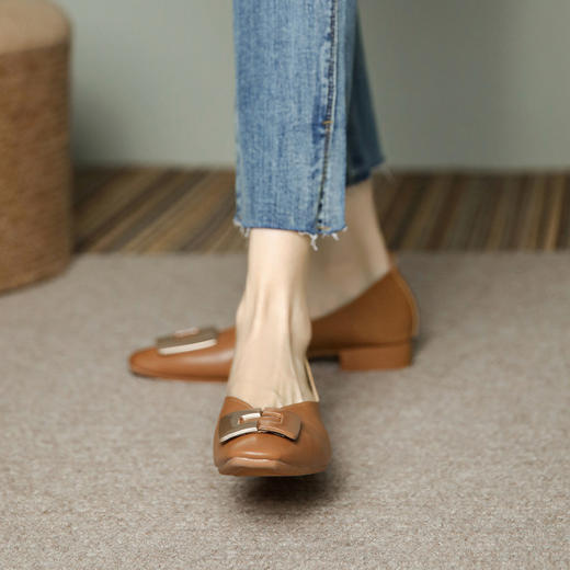 REREJOY方头法式奶奶单鞋 商品图13