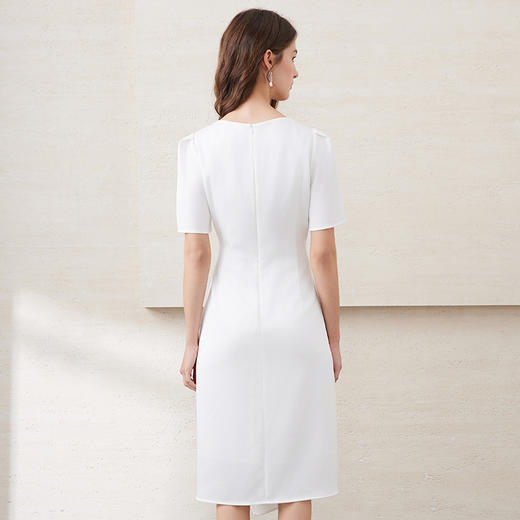 EITIE爱特爱夏季新款优雅气质收腰显瘦礼服连衣裙7777412 商品图9