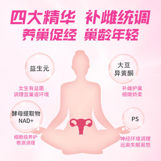 【新品】日本进口巢安素女性大豆异黄酮PQQ巢舒安 商品图2