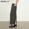 NEELLY纳俪商场同款春季新款修身包臀半身裙女高腰显瘦直筒裙N25022E01091 商品缩略图0