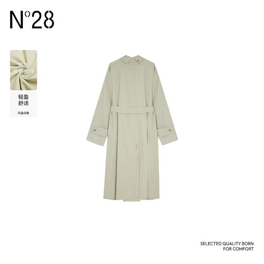 N°28 2025春季新款气质显瘦休闲时尚风衣8951C1F027 商品图1