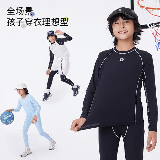 onmygame【鲁道夫吸湿速干】男童运动套装2025年春季新款抗菌防晒 商品图4