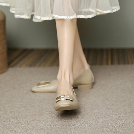 REREJOY方头法式奶奶单鞋 商品图3