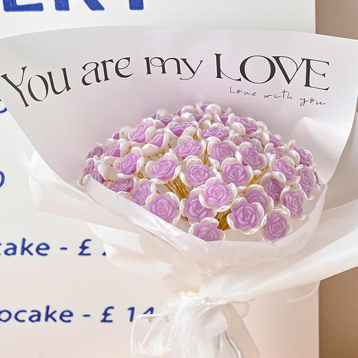 【超美❗️不凋谢的玫瑰花束】手工diy材料包自制仿真手捧花送女友520情人节礼物教师节感恩节女神节 商品图2