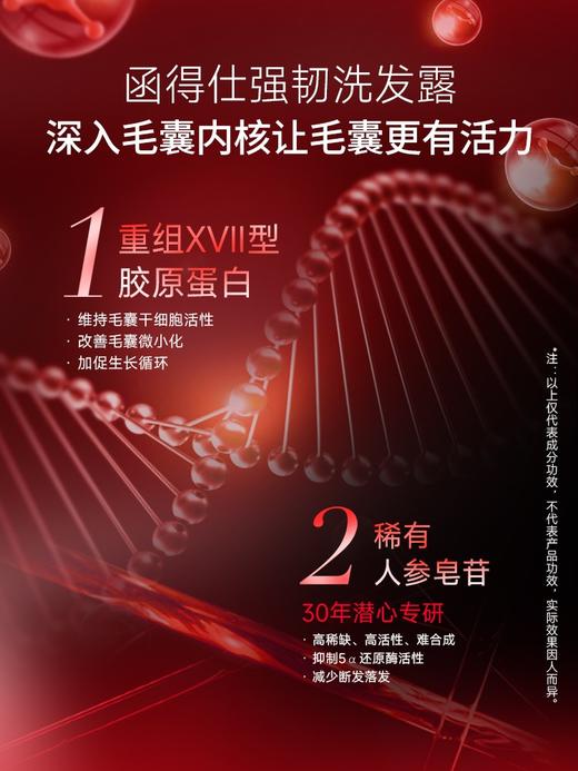 函得仕生机焕活强韧洗发露400ml/瓶 商品图1