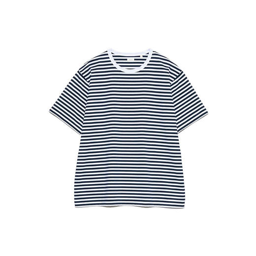nanamica COOLMAX Stripe Jersey 男女中性款透气干爽条纹短袖T恤 商品图4