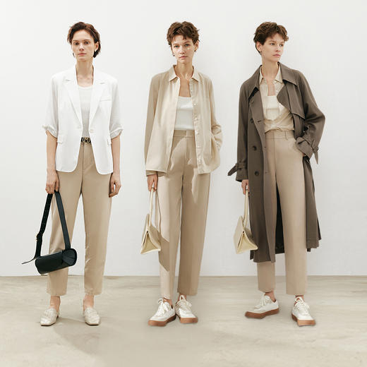 【商场同款】麦檬春秋梭织长裤5F1251011-1 商品图1