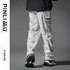 PINLI品立2025春季新款扎染宽松工装裤男士潮牌直筒裤美式伞兵裤GD251117089 商品缩略图2