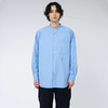 nanamica Band Collar Wind Shirt 男女中性款立领按扣长袖衬衫 商品缩略图0