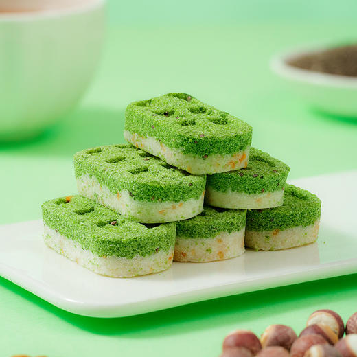 【匠心工艺❗️茉莉龙井芡实糕】茶歇伴侣，感受糕点和龙井茉莉的搭配，享受味觉的极致体验，真材实料爱看得见，特价下午茶休闲零食小吃，早餐代餐糕点L 商品图1