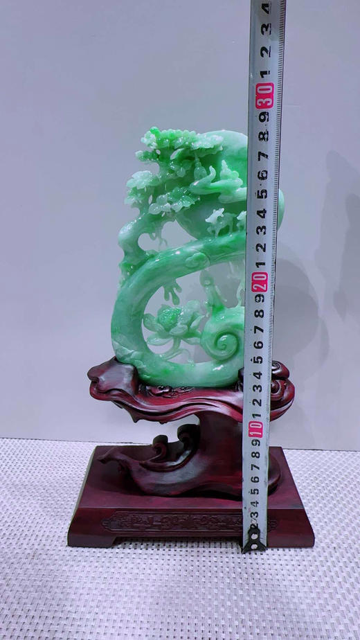 620824翡翠摆件【璐璐发财 鹿鹿相伴】 商品图2