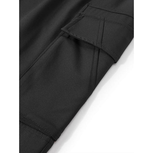 GXG男装 黑色口袋工装长裤男士休闲裤束脚裤  爆款休闲裤24年秋季GEX10225533 商品图3