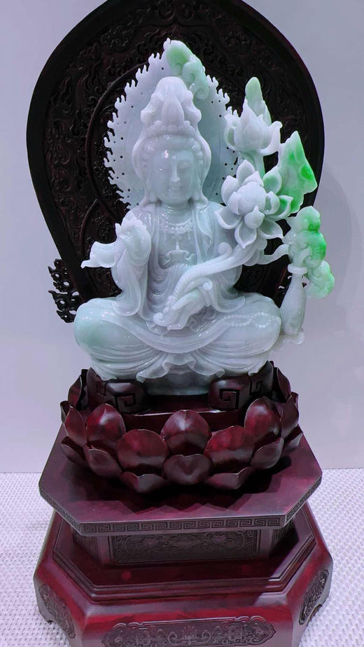 620826翡翠摆件【观音】 商品图4
