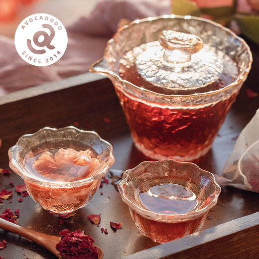 Avocadodo玫瑰桑葚沙棘茶花茶平阴大朵玫瑰花冠20包独立包装 商品图3