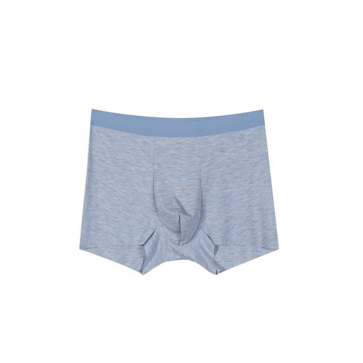 断色断码！官网199/条 爱mu同款120支莫代尔幻彩男士平角内裤 大空间高弹无痕一片式全包臀四角裤底裤 商品图7