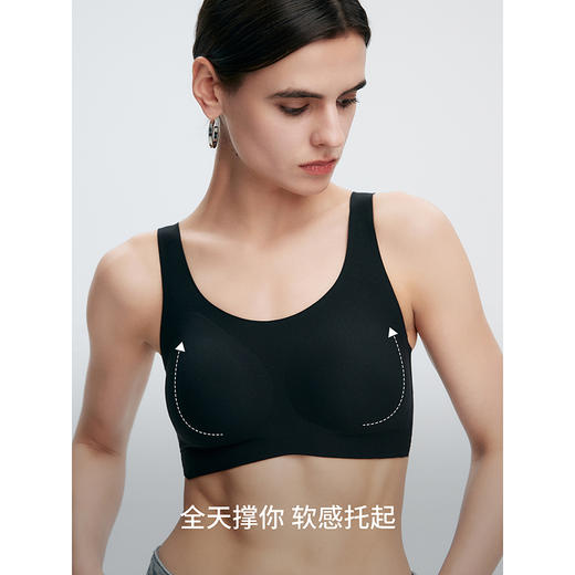 棉仓363661001-初棉果冻软胶支撑美背式内衣 商品图2