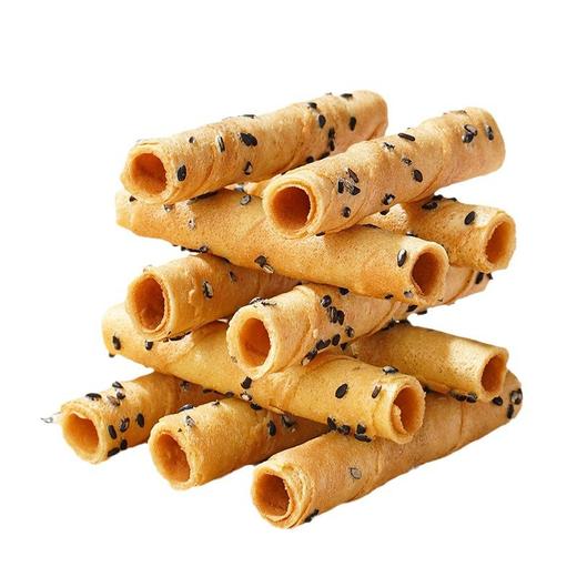 秒杀【39.9抢50包❗️老上海芝麻蛋卷】舌尖上的美味，芝香满溢，老上海的味道，层层酥脆入口即化，满口都是芝麻的香气，早餐代餐下午茶休闲糕点饼干零食品 L 商品图4