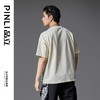 PINLI品立2025春夏新款宽松圆领文字印花短袖T恤上衣男B252111014 商品缩略图3
