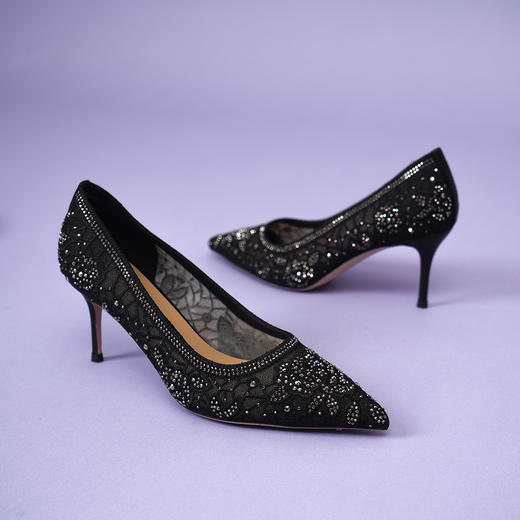 豪麟名鞋奥莱迪嘉女鞋皮鞋DJYYO51WP211黑色  原价1960元 商品图3