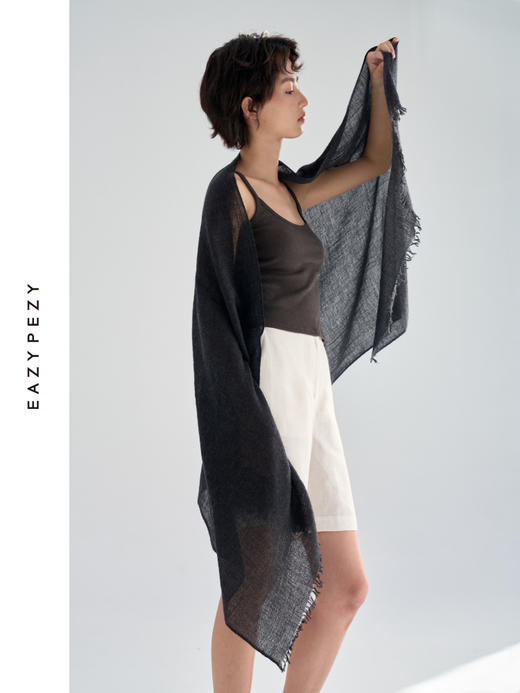 60支精纺羊绒披肩 商品图1