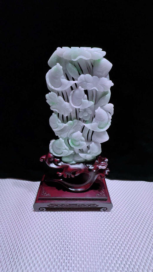 620829翡翠摆件【连年有余】 商品图3