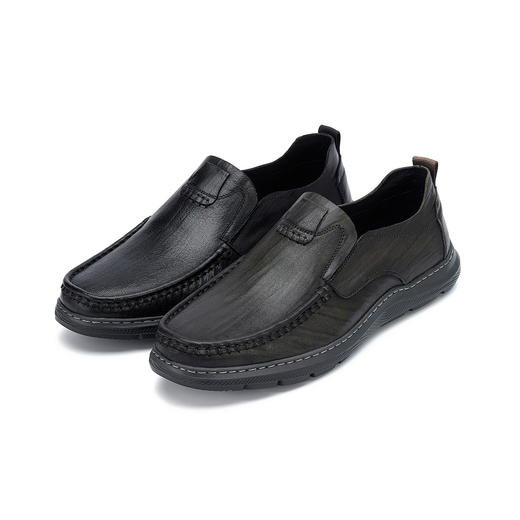 西村名物2024春季新品英伦风伴郎新郎休闲日常男士皮鞋真皮高档X14AW10791 商品图0