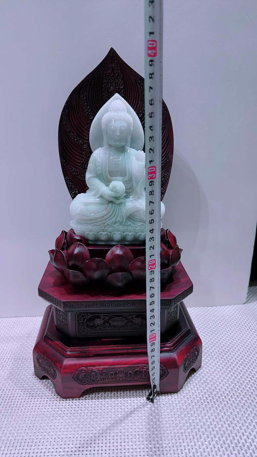 620827翡翠摆件【佛祖 大日如来】 商品图2