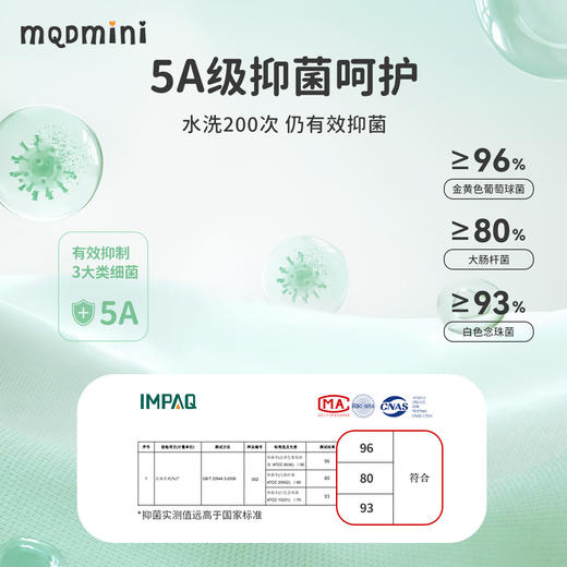 【5A抑菌】【90-140】【MQDmini】男童春秋长袖T恤圆领插肩袖上衣 商品图9