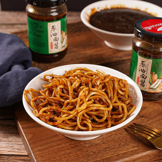 【闻着都想吃❗️巨香葱油酱拌面酱】葱香诱人，酱香浓郁上海葱油酱/拌面酱拌饭葱油汁/面条酱葱油拌菜拌粉蒸蛋料汁L 商品图0