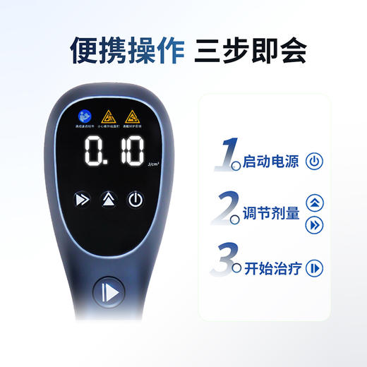 【插电款】希格玛家用40mW/cm²高强度308白癜风光疗仪高强度银屑病牛皮藓紫外线SQ308PHKFH 商品图5